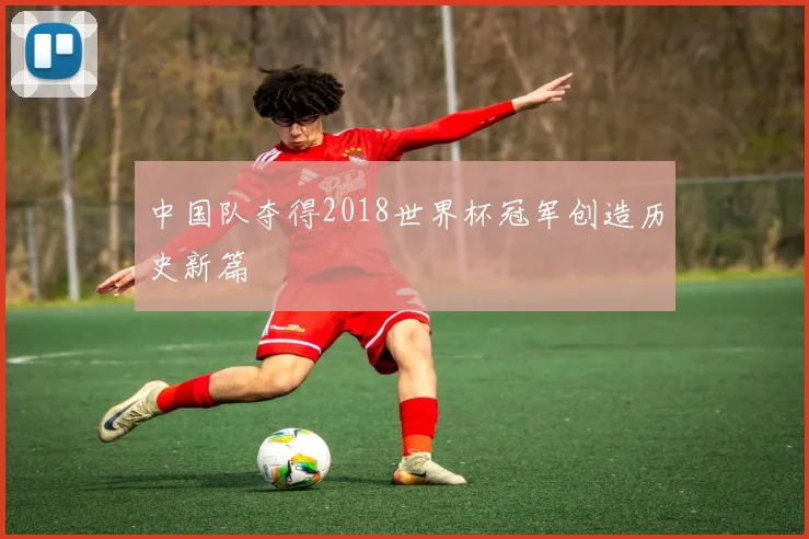 中国队夺得2018世界杯冠军创造历史新篇